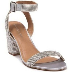 Madden Girl Malia Rhinestone Heels Size 7.5